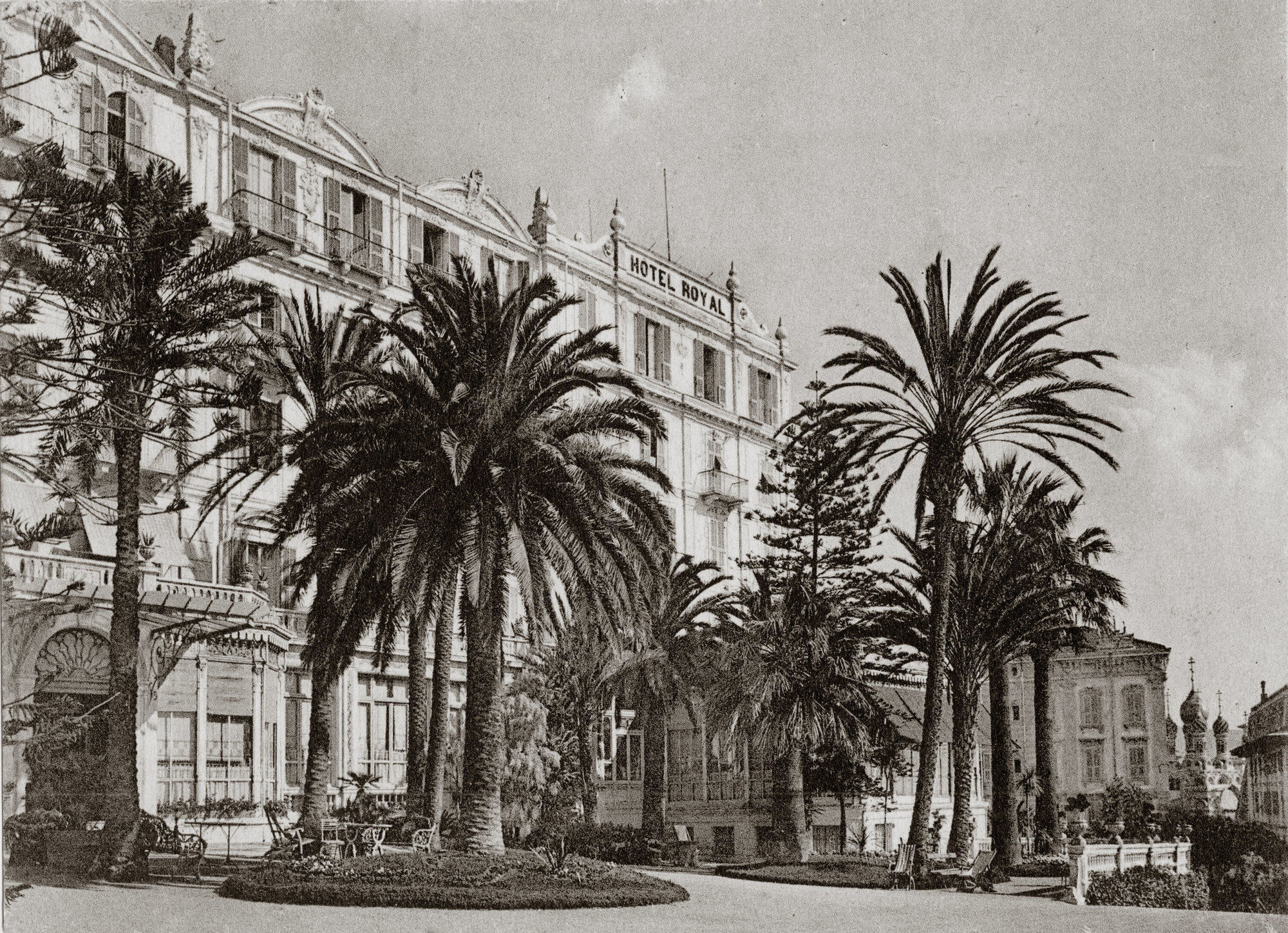 Royal Hotel Sanremo Servis gambar The hotel in 1930