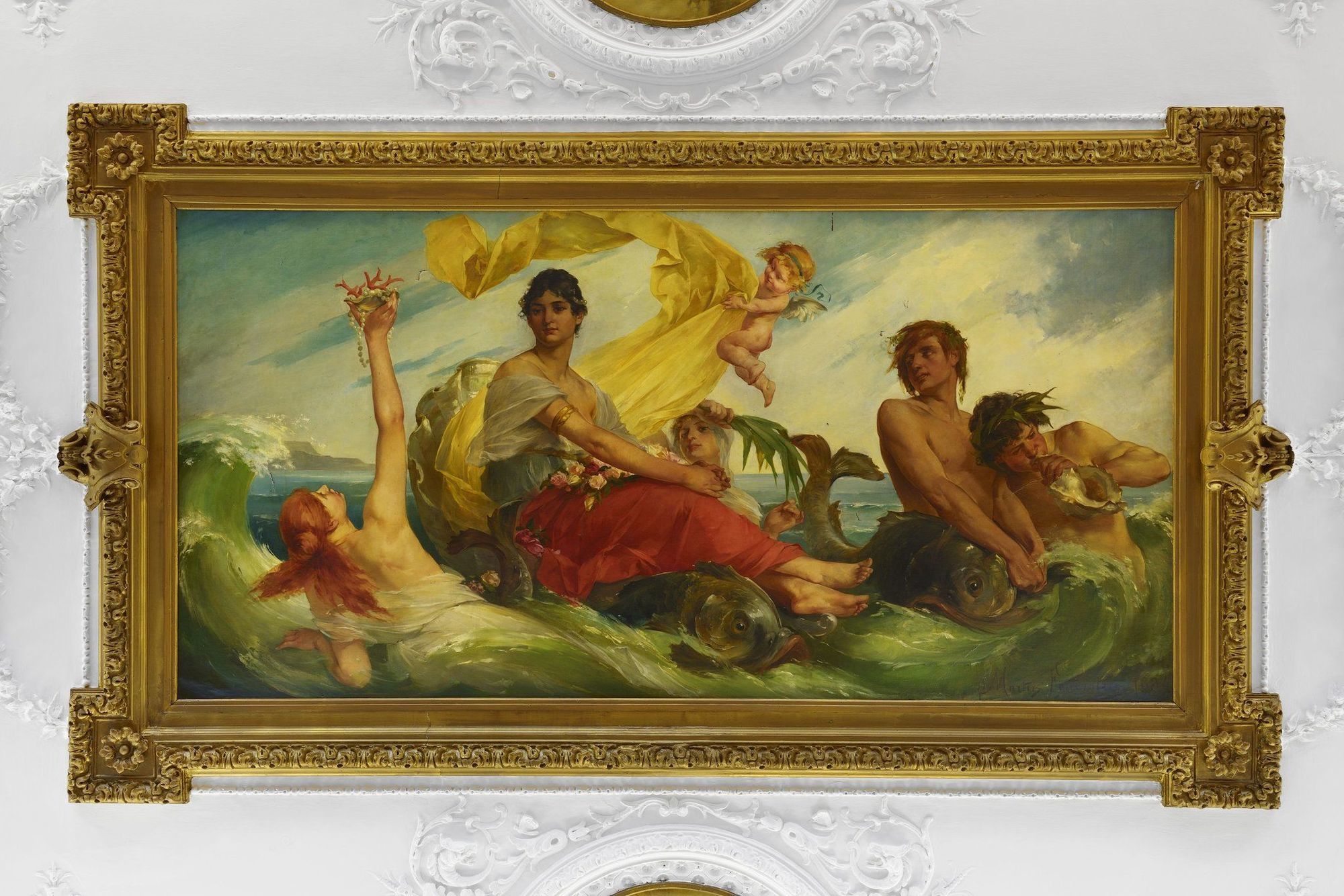 Royal Hotel Sanremo Servis gambar The Triumph of Neptune